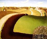 Grant Wood, Spring Plowing